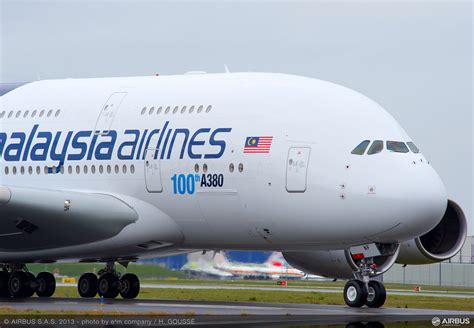 malaysia airlines a380 delivery